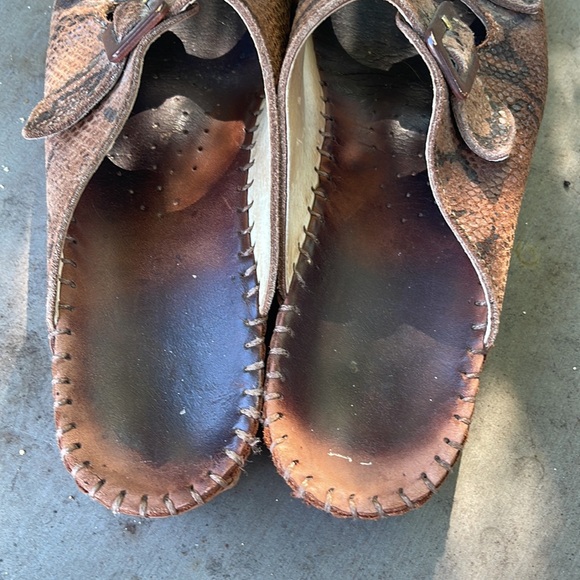 La Plume animal print sandals size 40 - Picture 3 of 13